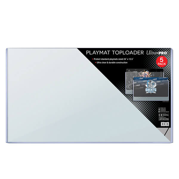 Toploader UltraPro na herní podložku (Playmat Toploader) - 5 ks