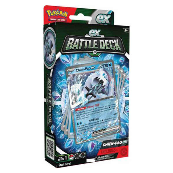 Pokémon Chien-Pao ex Battle Deck - hotový balíček pro začátečníky