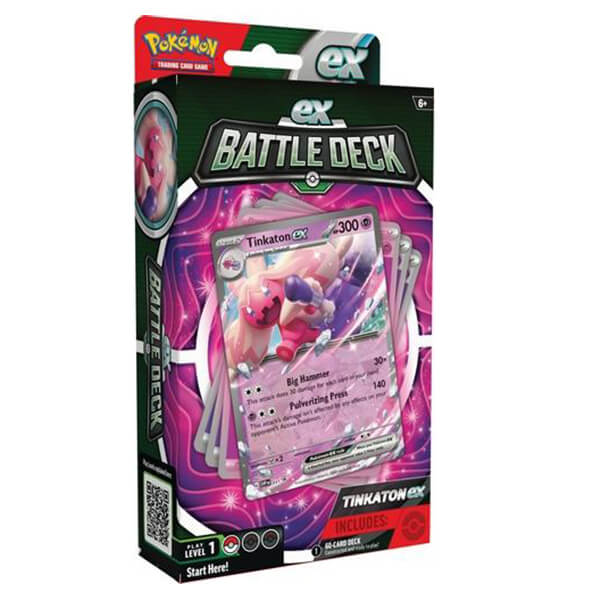 Pokémon Tinkaton ex Battle Deck - hotový balíček pro začátečníky