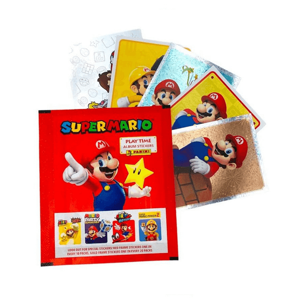 Super Mario balíček samolepek
