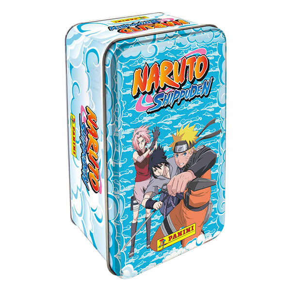 Naruto Shippuden karty - plechovka