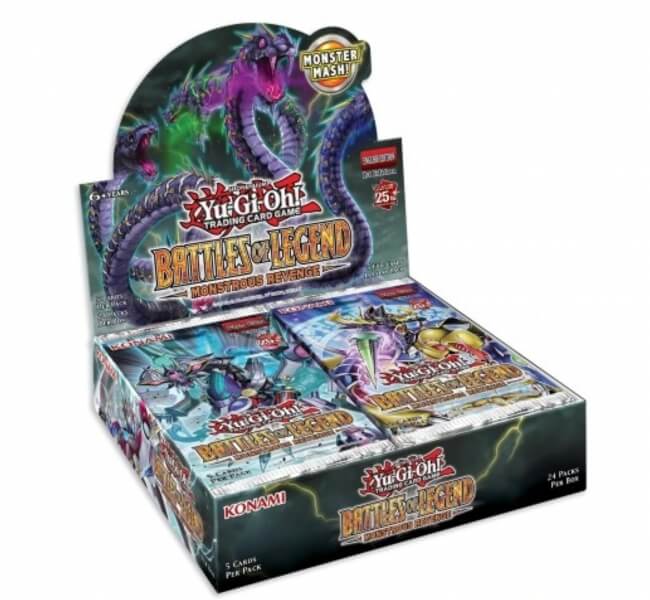 Yu-Gi-Oh Battle of Legends: Monstrous Revenge Booster Box