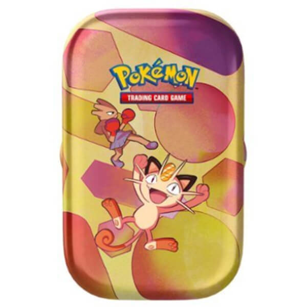 Pokémon Scarlet & Violet 151 Mini Tin - Meowth & Hitmonchan