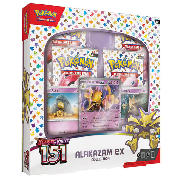 Pokémon Scarlet & Violet 151 Alakazam ex Box