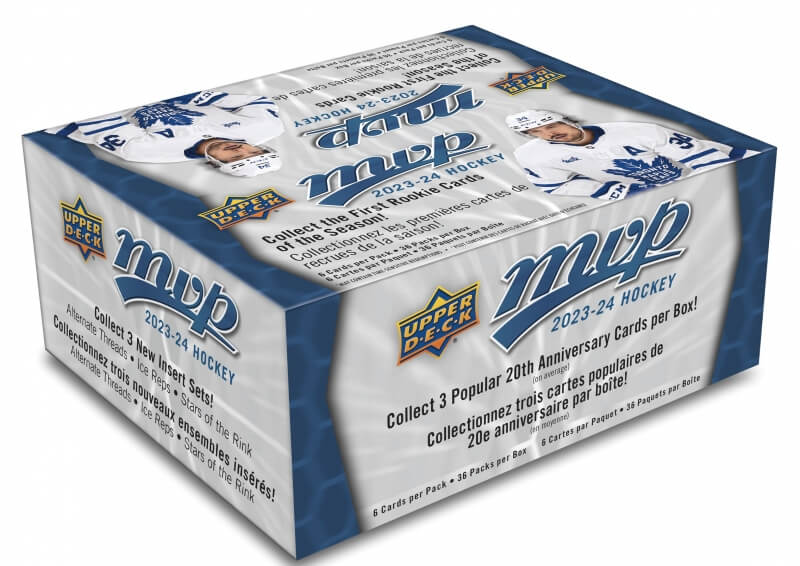 2023-24 NHL Upper Deck MVP Retail box - hokejové karty