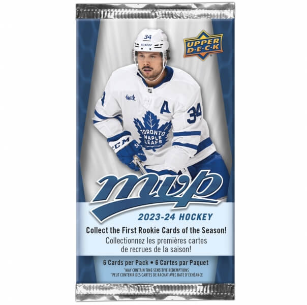 2023-24 NHL Upper Deck MVP Retail balíček - hokejové karty