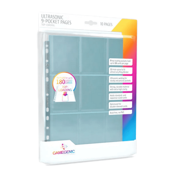 Stránka do alba Gamegenic Ultrasonic 9-Pocket Top-loading Pages (10 ks)
