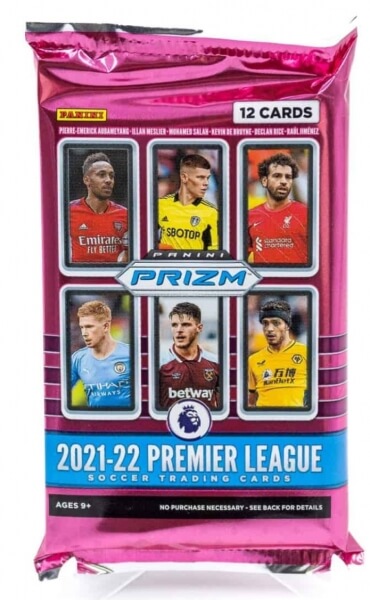 2021-2022 Panini Prizm Premier League Hobby Balíček - fotbalové karty