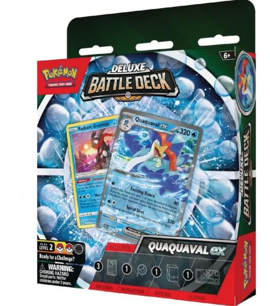 Pokémon Quaquaval ex Deluxe Battle Deck - balíček ke hře