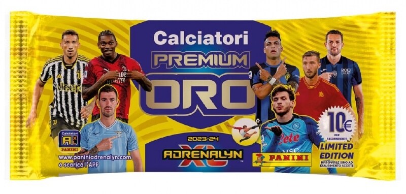 Panini Italská Serie A 2023/2024 - karty Premium ORO Gold