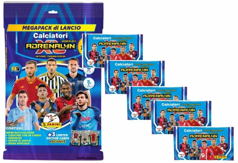 Panini Italská Serie A 2023/2024 - Starter set fotbalových karet
