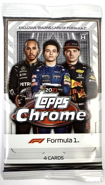 2021 Topps Chrome F1 Formula 1 Hobby balíček