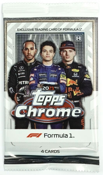 2021 Topps Chrome F1 Formula 1 Hobby Lite balíček