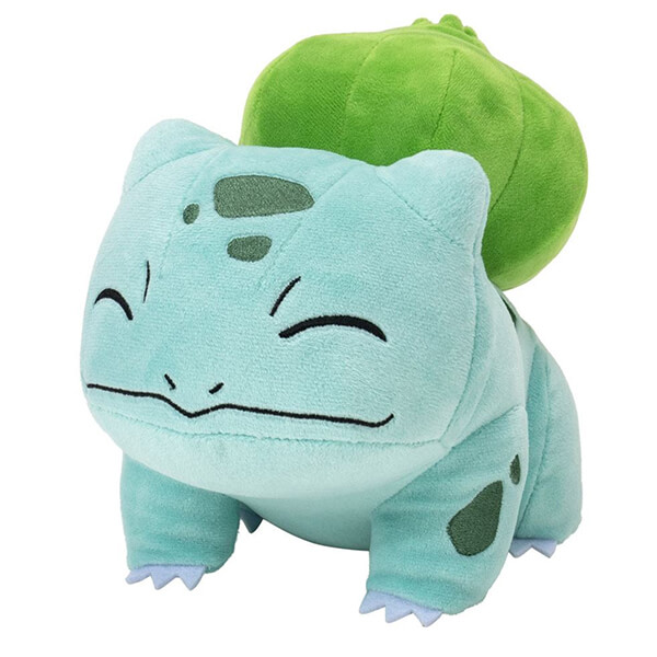 Pokémon plyšák Bulbasaur (zavřené oči) 20 cm