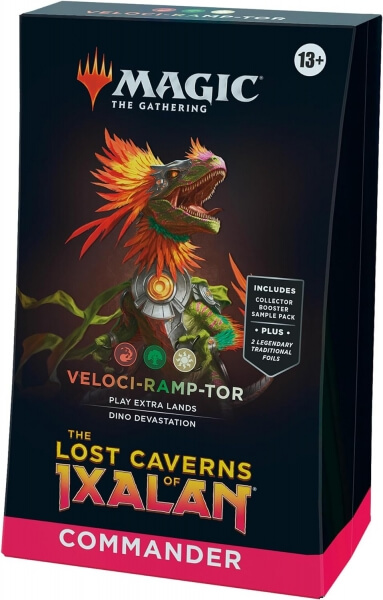 Magic the Gathering The Lost Caverns of Ixalan Commander Deck - Veloci-ramp-tor