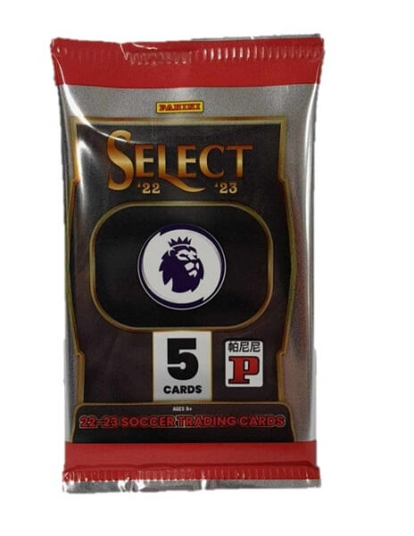 2022-2023 Panini Select Premier League TMALL booster balíček - fotbalové karty