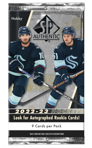 2022-2023 Upper Deck SP Authentic Hobby balíček