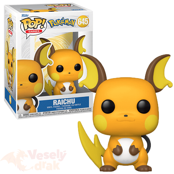 Pokémon POP! figurka Raichu #645 - 9 cm