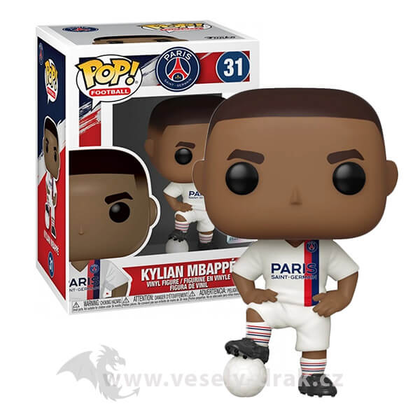 POP! figurka PSG - Kylian Mbappé (Third Kit)