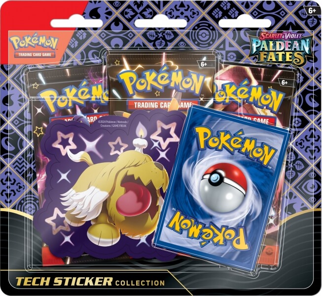 Pokémon Paldean Fates Tech Sticker Collection - Greavard