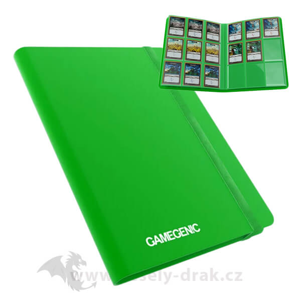 Album na karty Gamegenic Casual 18-Pocket Green - 2. jakost