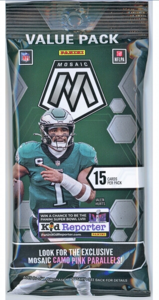 2023 Panini Mosaic NFL Football Fat Pack
