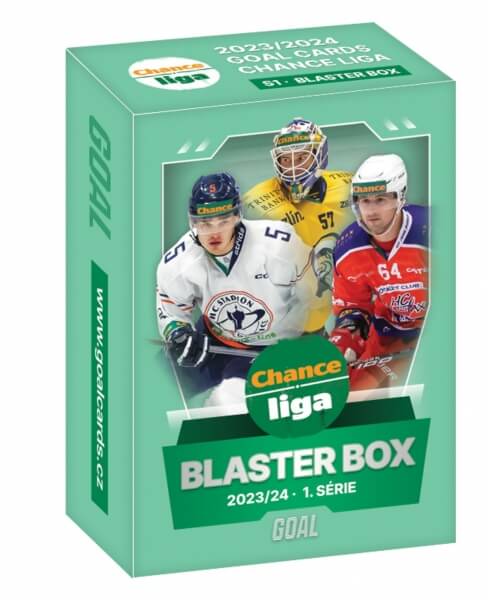 Hokejové karty 2023-2024 Chance liga Blaster box - 1. série