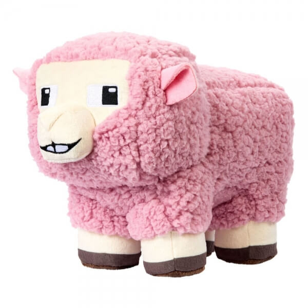 Minecraft plyšák Růžová ovečka - 20 cm