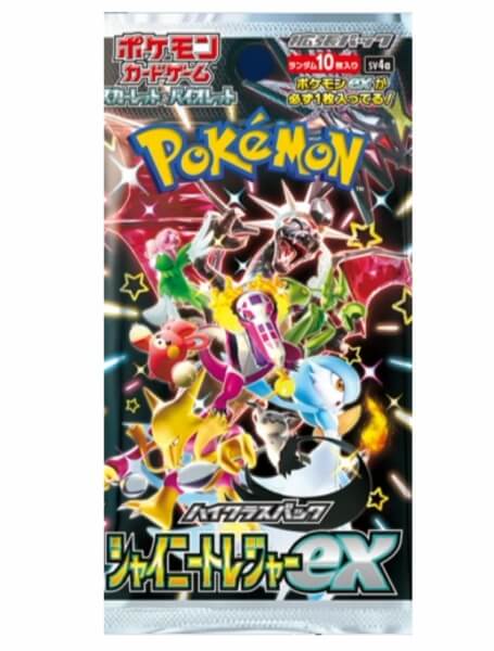 Pokémon Scarlet and Violet Shiny Treasure ex Booster - japonsky