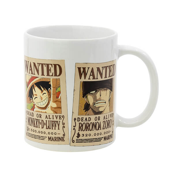 One Piece hrnek - Wanted