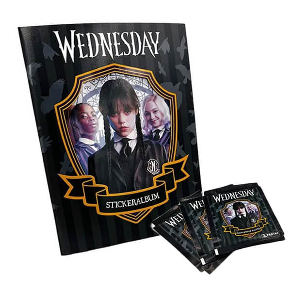 Wednesday Starter Set (album + samolepky) - DE