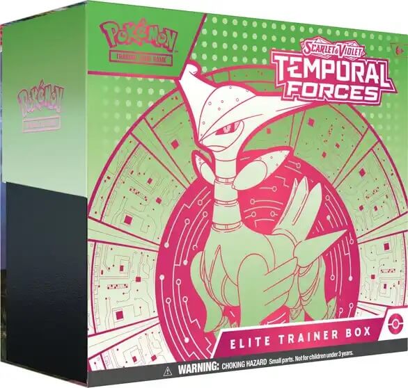 Pokémon Temporal Forces Elite Trainer Box - Iron Thorns (zelený)