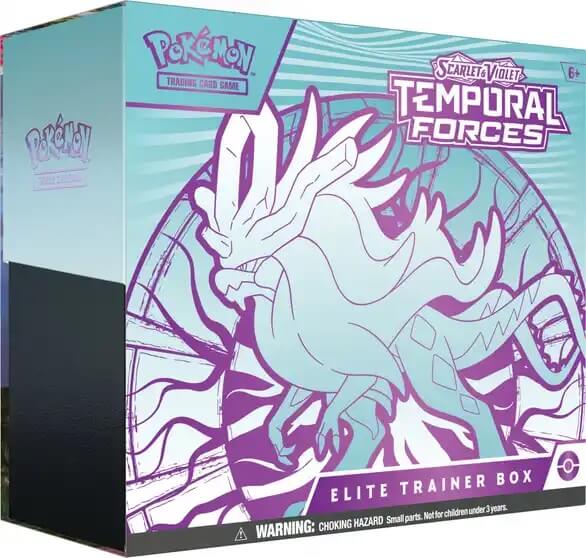 Pokémon Temporal Forces Elite Trainer Box - Flutter Mane (modrý)