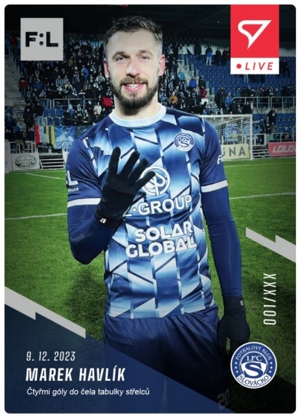 Fotbalová karta Fortuna Liga 23-24 L-21 Marek Havlík