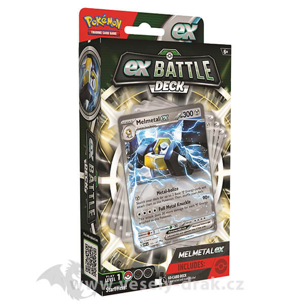 Pokémon Melmetal ex Battle Deck - hotový balíček pro začátečníky