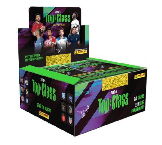 Fotbalové karty Panini Top Class 2024 - Booster Box