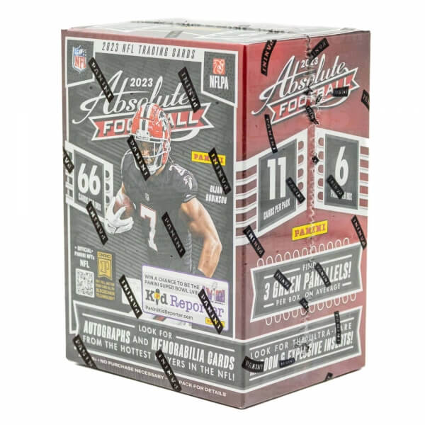 2023 Panini Absolute NFL Football Blaster Box - Green Parallels