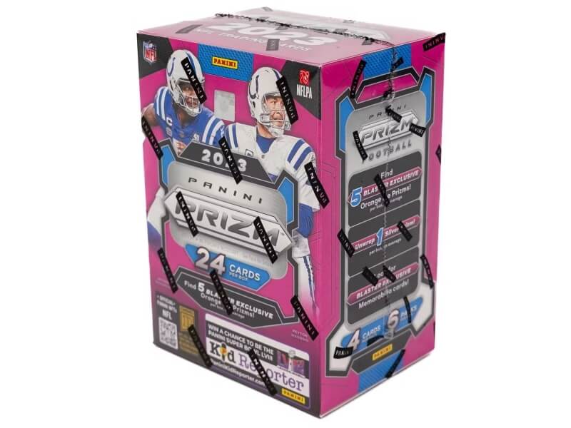 2023 Panini Prizm NFL Football Blaster Box - Orange Ice Prizms