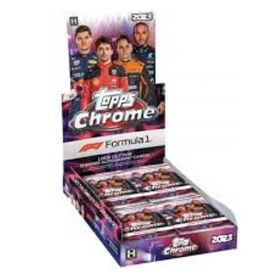 2023 Topps Chrome F1 Formula 1 Hobby Box