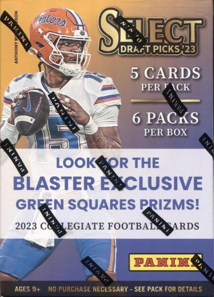 2023 Panini Select Draft Picks NFL Football Blaster Box