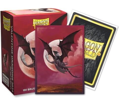 Obaly na karty Dragon Shield Brushed Art Sleeves - Valentines 2024 - 100 ks