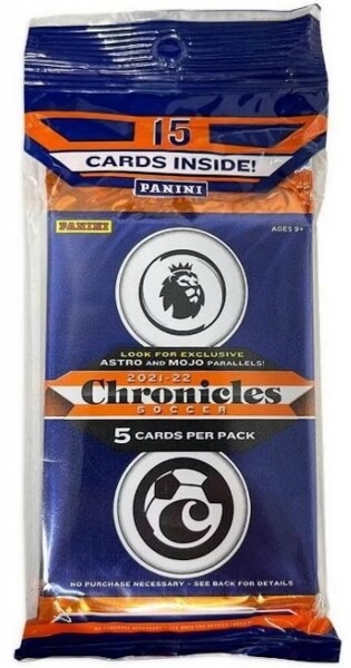 2021-2022 Panini Chronicles Soccer Fat Pack - fotbalové karty