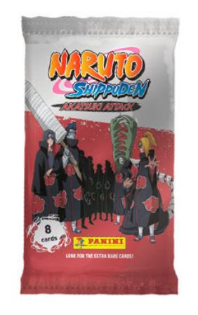Naruto Shippuden Akatsuki Attacks - Booster (8 karet)
