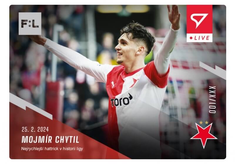 Fotbalová karta Fortuna Liga 23-24 L-29 Mojmír Chytil