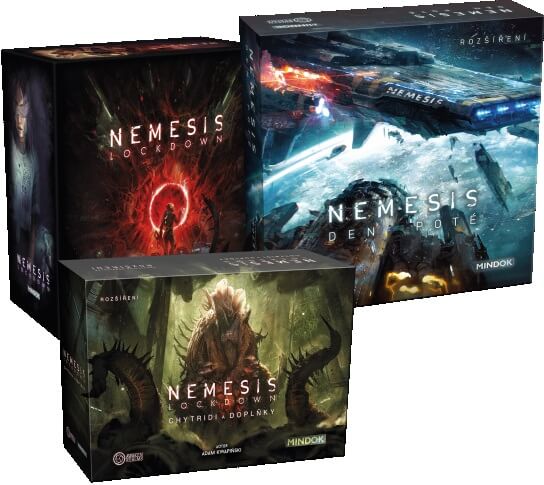 Set Nemesis: Lockdown + Chytridi a doplňky + Den Poté