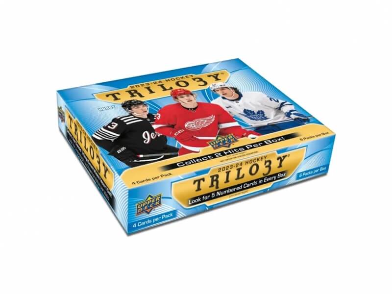 2023-2024 NHL Upper Deck Trilogy Hobby Box - hokejové karty
