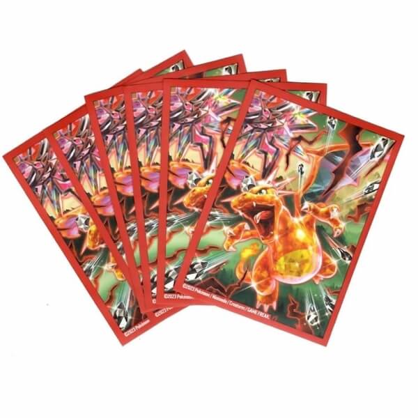 Pokémon 65 obalů na karty Charizard z Premium Collection