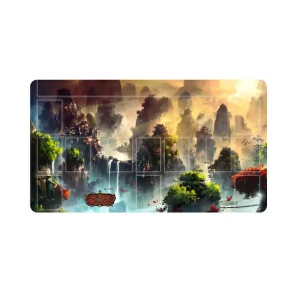 Flesh and Blood TCG - Part the Mistveil Misteria "Hanging Village"-  herní podložka 