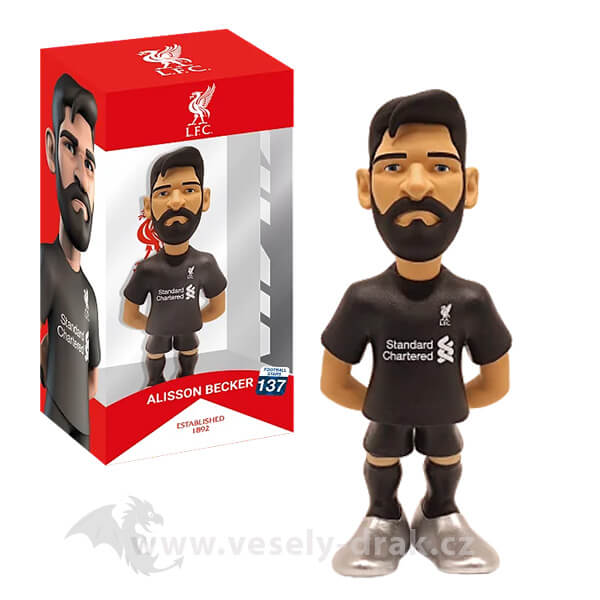 Fotbalová figurka Minix FC Liverpool - Alisson Becker