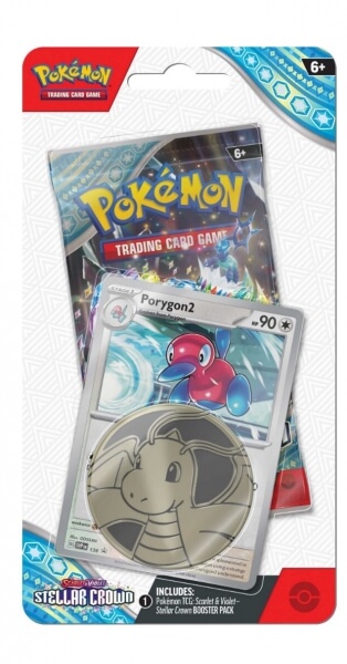 Pokémon Stellar Crown Checklane Blister - Porygon2